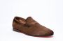 SANTONI Instappers Heren Carlos Maat: 7 5 Materiaal: Suède Kleur: Bruin - Thumbnail 2