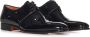 Santoni Business Shoes Black Heren - Thumbnail 6