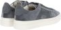 SANTONI Lage Sneakers Heren Velvet Sneaker Maat: 44 Materiaal: Velvet Kleur: Blauw - Thumbnail 5