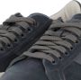 SANTONI Lage Sneakers Heren Velvet Sneaker Maat: 44 Materiaal: Velvet Kleur: Blauw - Thumbnail 6