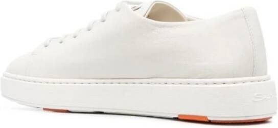 Santoni Casual Sneakers voor Dagelijks Gebruik White Heren