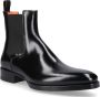 Santoni Elegante Budapest-geïnspireerde Chelsea Boots Zwart Heren - Thumbnail 4