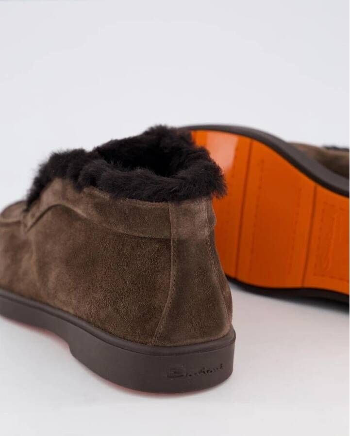 Santoni Desert Suede Bootie