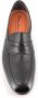 Santoni Donkerbruine Leren Loafer Schoen - Thumbnail 2