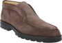 Santoni Donkerbruine Slip-On Enkellaarzen Bruin Heren - Thumbnail 2