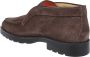 Santoni Donkerbruine Slip-On Enkellaarzen Bruin Heren - Thumbnail 3