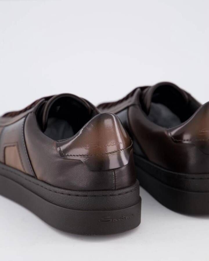 Santoni Double Buckle Sneaker