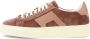 Santoni Dubbele Gesp Fluweel Sneakers Multicolor Dames - Thumbnail 3