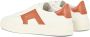 Santoni Dubbele Gesp Leren Sneakers Multicolor Dames - Thumbnail 4