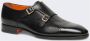 Santoni Dubbele gesp loafer - Thumbnail 2