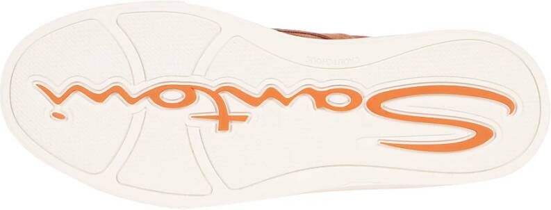 Santoni Dubbele Gesp Sneakers