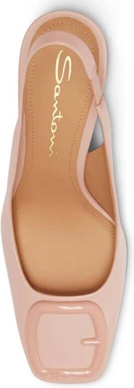 Santoni Elegant Slingback Pumps