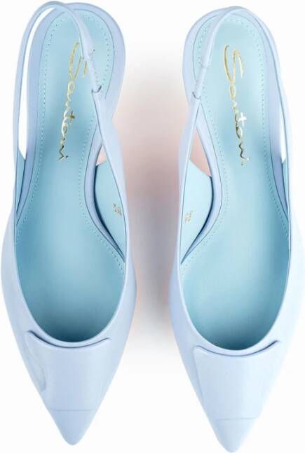 Santoni Elegante Slingback Pumps