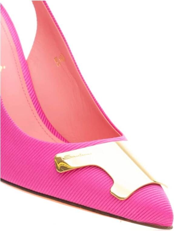 Santoni Elegante Slingback Pumps