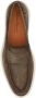 Santoni Elegante Suède Loafers met Rubberen Zool Brown Heren - Thumbnail 5