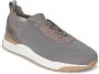 SANTONI Lage Sneakers Heren Flin Maat: 9 5 Materiaal: Textiel Kleur: Grijs - Thumbnail 2