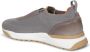 SANTONI Lage Sneakers Heren Flin Maat: 9 5 Materiaal: Textiel Kleur: Grijs - Thumbnail 3