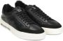 Santoni Gloria AMG Leren Sneakers Black Heren - Thumbnail 3