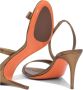 Santoni Gouden Leren Sandalen voor Vrouwen - Thumbnail 2