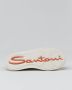 Santoni Handgemaakte Leren DBS Sneakers White Heren - Thumbnail 4
