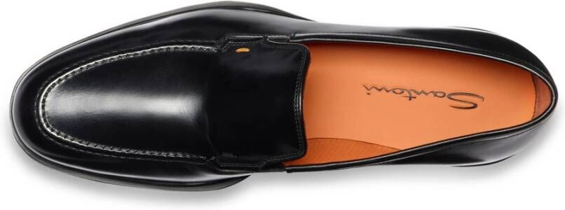 Santoni Heren leren Easy loafer