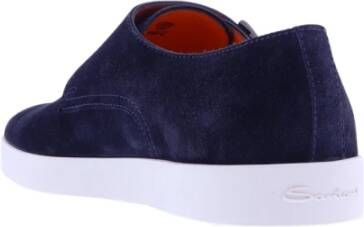 Santoni Klassieke heren loafers Blue Heren
