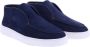 Santoni Heren Sneaker Loafer Blue Heren - Thumbnail 4