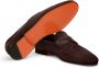 Santoni Bruine suède loafer met handstiksel Brown Heren - Thumbnail 7