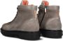 Santoni Heren Veterboots Bruin Suède Brown Heren - Thumbnail 3