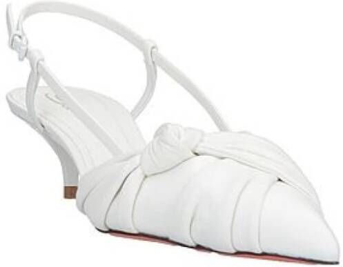 Santoni High Heel Sandals White Dames