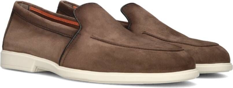 Santoni Instapschoenen Bruin Brown Heren