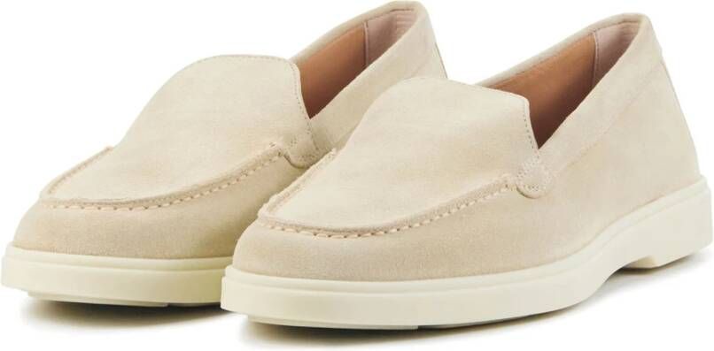 Santoni Instapschoenen Zand Beige Dames