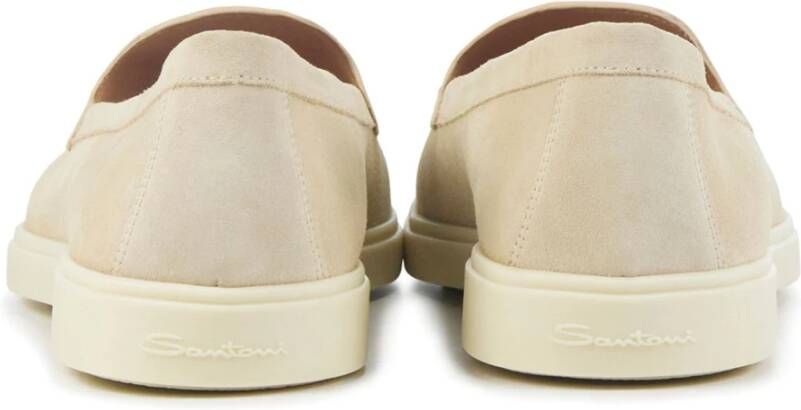 Santoni Instapschoenen Zand Beige Dames