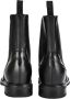 Santoni Italiaanse leren enkellaarzen Beatles stijl Black Dames - Thumbnail 3