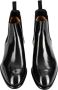 Santoni Italiaanse Leren Enkellaarzen Beatles Stijl Black Dames - Thumbnail 4