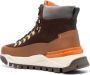 Santoni Italiaanse Leren Enkellaarzen Brown Heren - Thumbnail 3