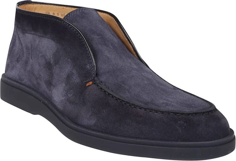 Santoni Jackets Blue Heren