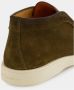 Santoni Khaki Suede Desert Boots - Thumbnail 2