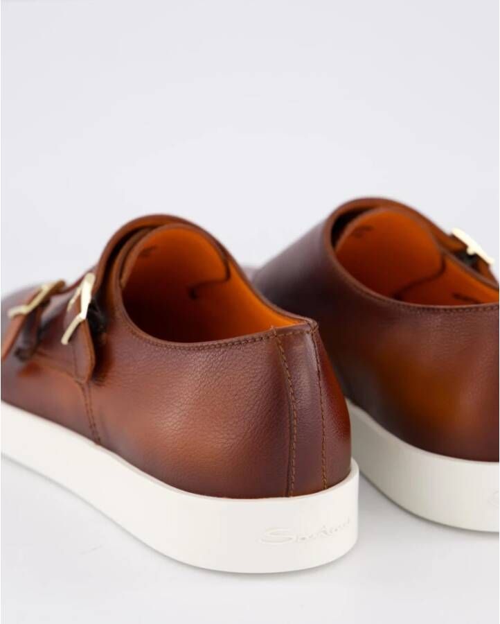 Santoni Klassieke Beige Loafers