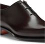 Santoni Klassieke Derby Schoenen van Zwart Leer - Thumbnail 2