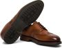 Santoni Klassieke leren Derby brogue Brown Heren - Thumbnail 2