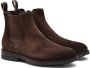 SANTONI Chelsea Boots Heren Sue Chelsea Booty Maat: 9 Materiaal: Suède Kleur: Bruin - Thumbnail 2