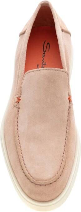 Santoni Klassieke Leren Loafers