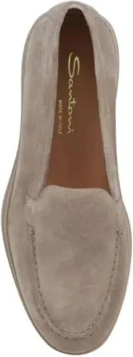 Santoni Klassieke Leren Loafers