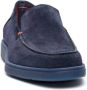 SANTONI Instappers Heren Detroit 17824 Dz Maat: 43 Materiaal: Suède Kleur: Blauw - Thumbnail 5