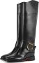 SANTONI Hoge Laarzen Dames Wshm70235bj2b Maat: 39 Materiaal: Leer Kleur: Zwart - Thumbnail 2