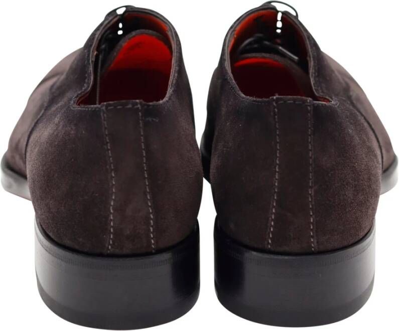 Santoni Laced Shoes Brown Heren