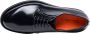 Santoni Leren Derby schoen voor heren Black Heren - Thumbnail 5