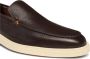 Santoni Leren instapper voor heren Brown Heren - Thumbnail 2
