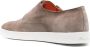 Santoni Leren Monnik Schoenen Beige Heren - Thumbnail 3